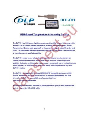 DLP-TH1-G datasheet  